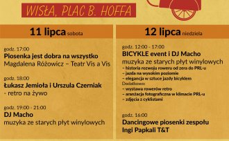 Plakat z programem Mała Prywtaka PRL