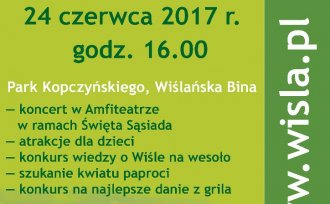 Plakat promujący piknik