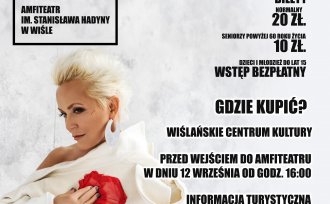 Plakat koncert Małgorzata Ostrowska