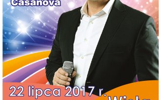 Plakat promujący koncert Grupy Akcent