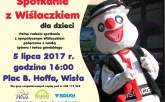 Plakat "Spotkanie z Wiślaczkiem"