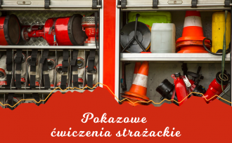 pokazowe ćwiczenia strażackie