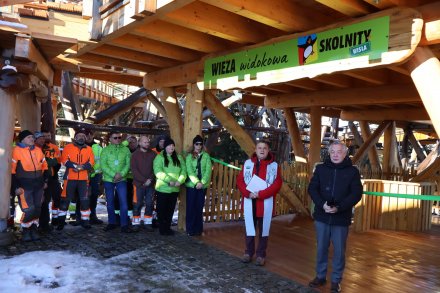 Wieża widokowa na Skolnitym