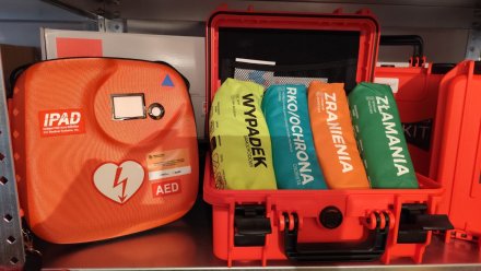 Sprzęt zakupiony w ramach dotacji ze Skarbu Państwa