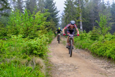 Na trasie maratonu/fot. BikeMaraton