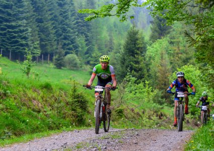 Na trasie maratonu/fot. BikeMaraton