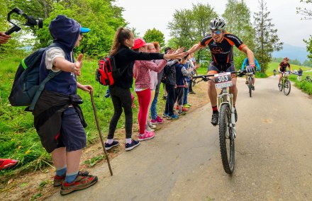 Na trasie maratonu/fot. BikeMaraton