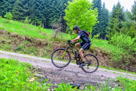 Na trasie maratonu/fot. BikeMaraton