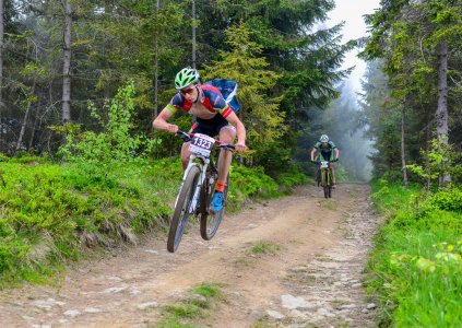 Na trasie maratonu/fot. BikeMaraton