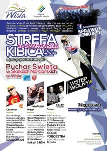 Plakat Strefy Kibica Wisła 2016