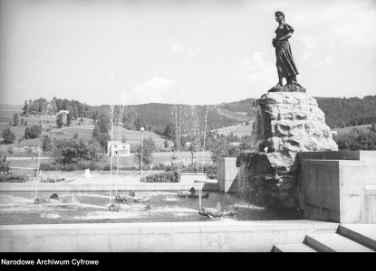 Pomnik Źródeł Wisły, fot. Narodowe Archiwum Cyfrowe