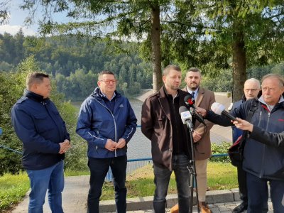 Zbiornik Wisła Czarne zmodernizowany