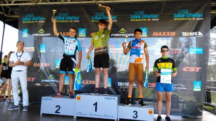 Patryk Nogowczyk na podium