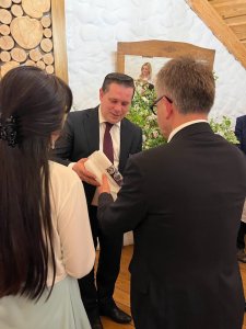 Spotkanie z burmistrzem Tomaszem Bujokiem