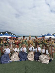 Zespół Regionalny „Wisła” na festiwalu w Korei