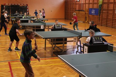 Turniej Tenisa Stołowego dla dzieci