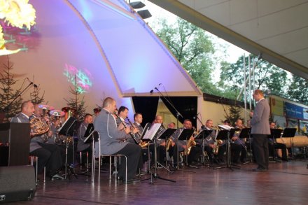 Koncert Orkiestry Komendy Wojewódzkiej Policji w Katowicach