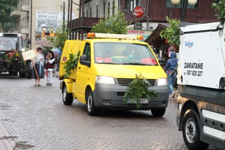 Pochód dożynkowy w Wiśle - Eko Groń