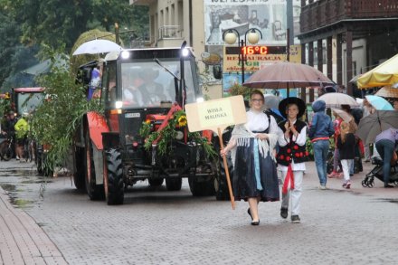 Pochód dożynkowy w Wiśle - Wisła Malinka