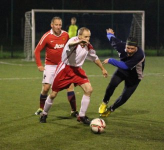 Fragment meczu FC Malinka - Łabajów Young