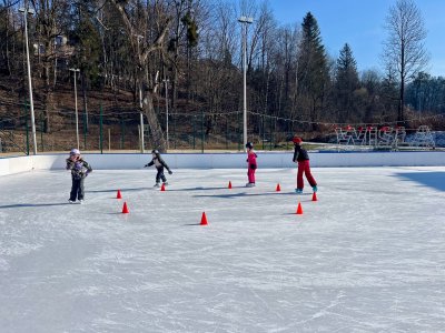 Nauka jazdy na łyżwach