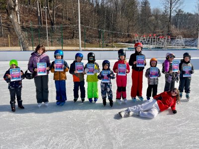 Nauka jazdy na łyżwach