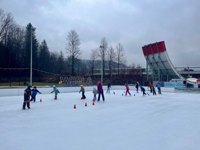 Nauka jazdy na łyżwach