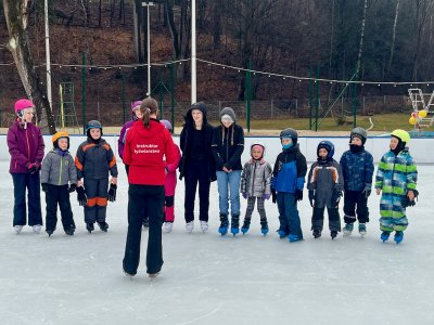 Nauka jazdy na łyżwach