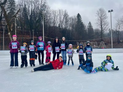 Nauka jazdy na łyżwach