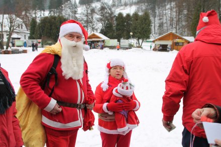 Uczestnicy oczekują na start