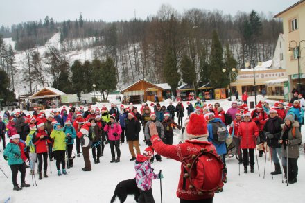 Uczestnicy oczekują na start