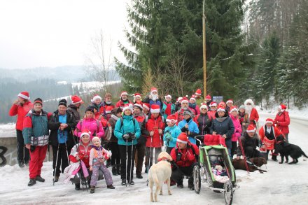 Zdjęcie grupowe uczestników trasy 10km