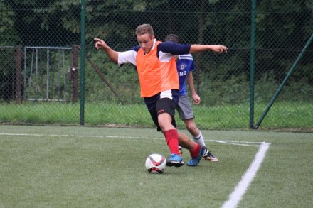 Fragment meczu Knaga Bambo FC - Łabajów Young