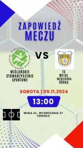 WSS Wisła vs TS Metal Węgierska Górka