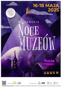Plakat Noce Muzeów w Wiśle