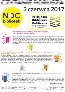 Plakat - Noc Bibliotek