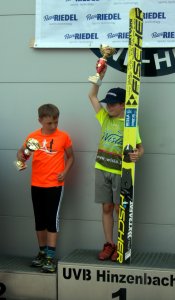 Tymek na podium