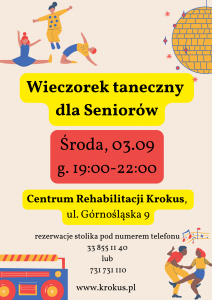 Wieczorek taneczny dla seniorów