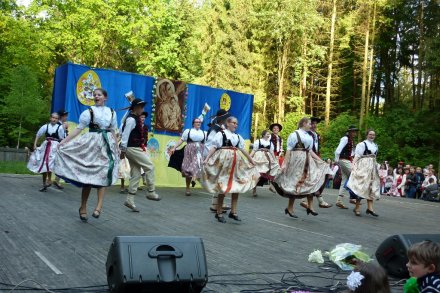 Podczas występu na Ukrainie