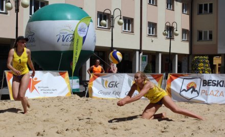 Fragment meczu turnieju Beskidzka Plaża 2017 w Wiśle