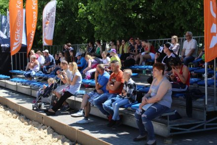 Kibice podczas meczów turniejowych