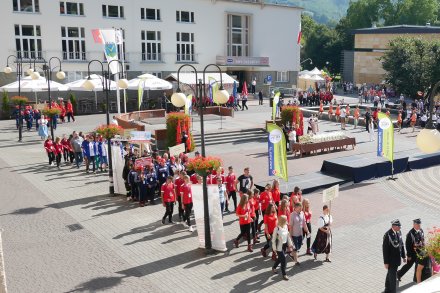 Uroczystości na Pl. B. Hoffa  / foto Jozef Poljak