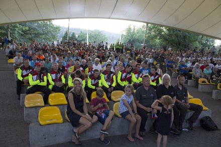 Widownia podczas ceremonii otwarcia