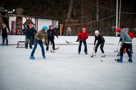 Mecz hokeja w ramach finału WOŚP