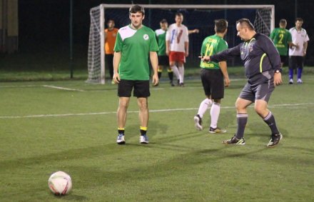 Fragment meczu Czarne Nadleśnictwo - FC Malinka