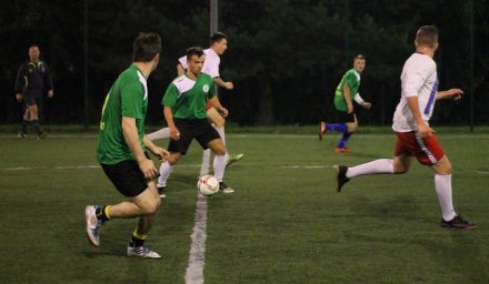 Fragment meczu Czarne Nadleśnictwo - FC Malinka