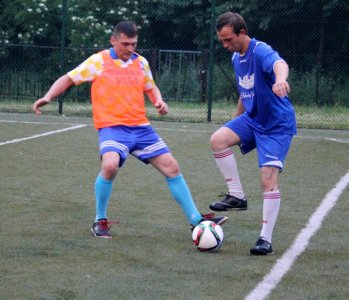 Paweł Lazar w pojedynku z Walterem Wisełką
