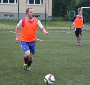 Zbigniew Kuczera z Łabajów Young wyprowadza kontrę swojego zespołu