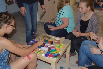 Zajęcia warsztatowe - prace plastyczne