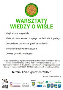 Plakat promujący warsztaty